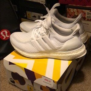 Women’s Adidas triple white ultraBoost